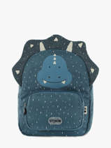 Mini Rugzak 1 Compartiment Trixie Blauw animals 90